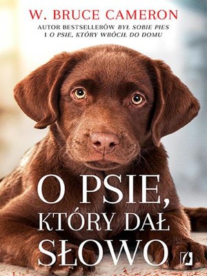 cover image of O psie, który dał słowo